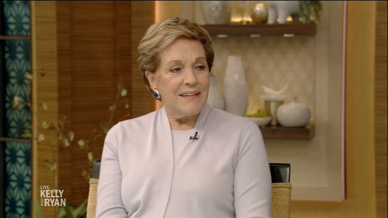 (273) Julie Andrews Talks About Working with Walt Disney 00-00-31 Julie Andrews smiles during an interview