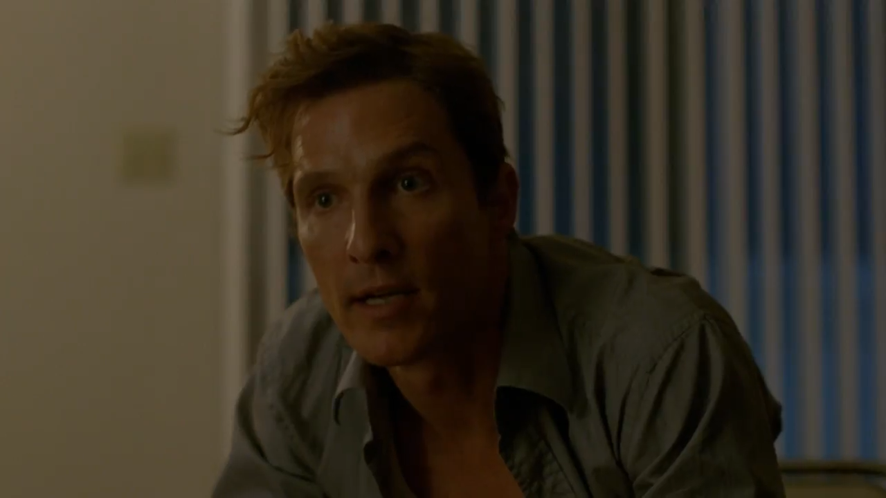 (79) True Detective Season 1 Trailer #4 – Changes (HBO) 00-01-07 A man leans forward, speaking earnestly