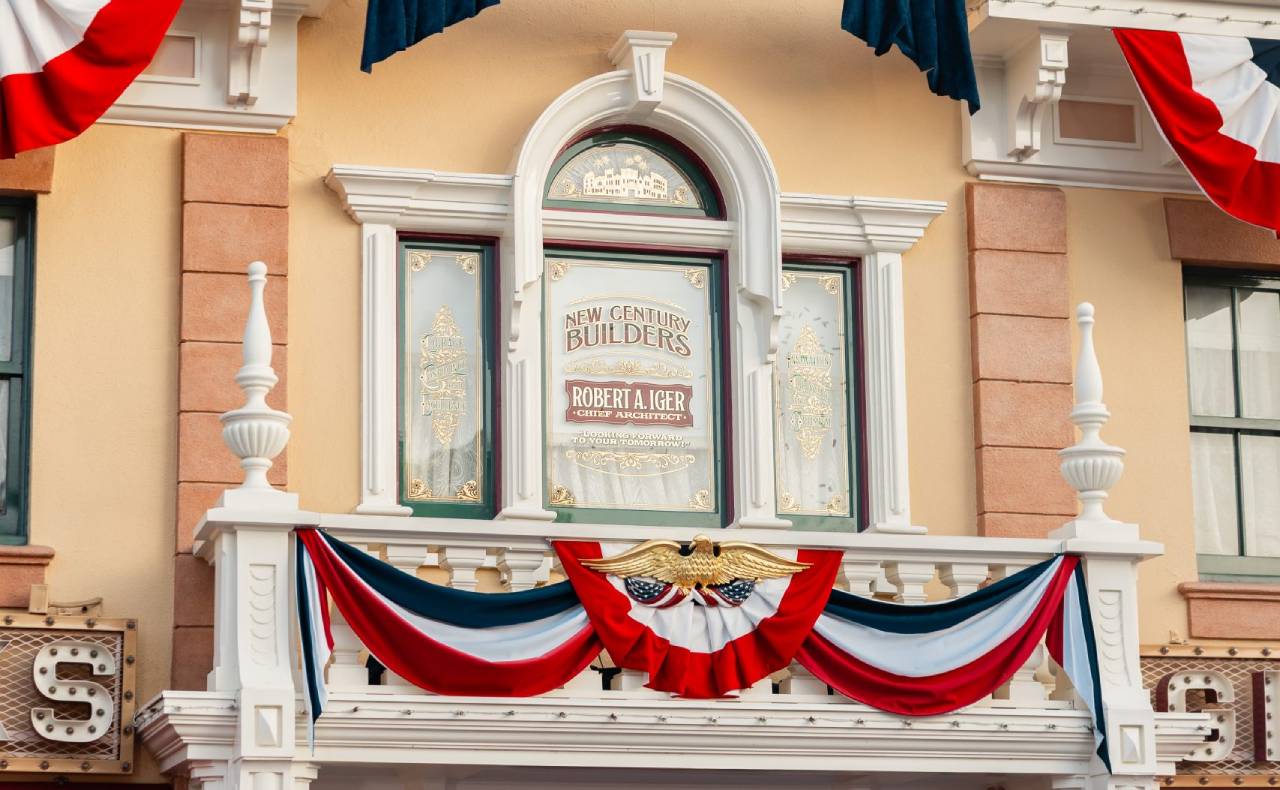 Bob Iger Window on Main Street, USA