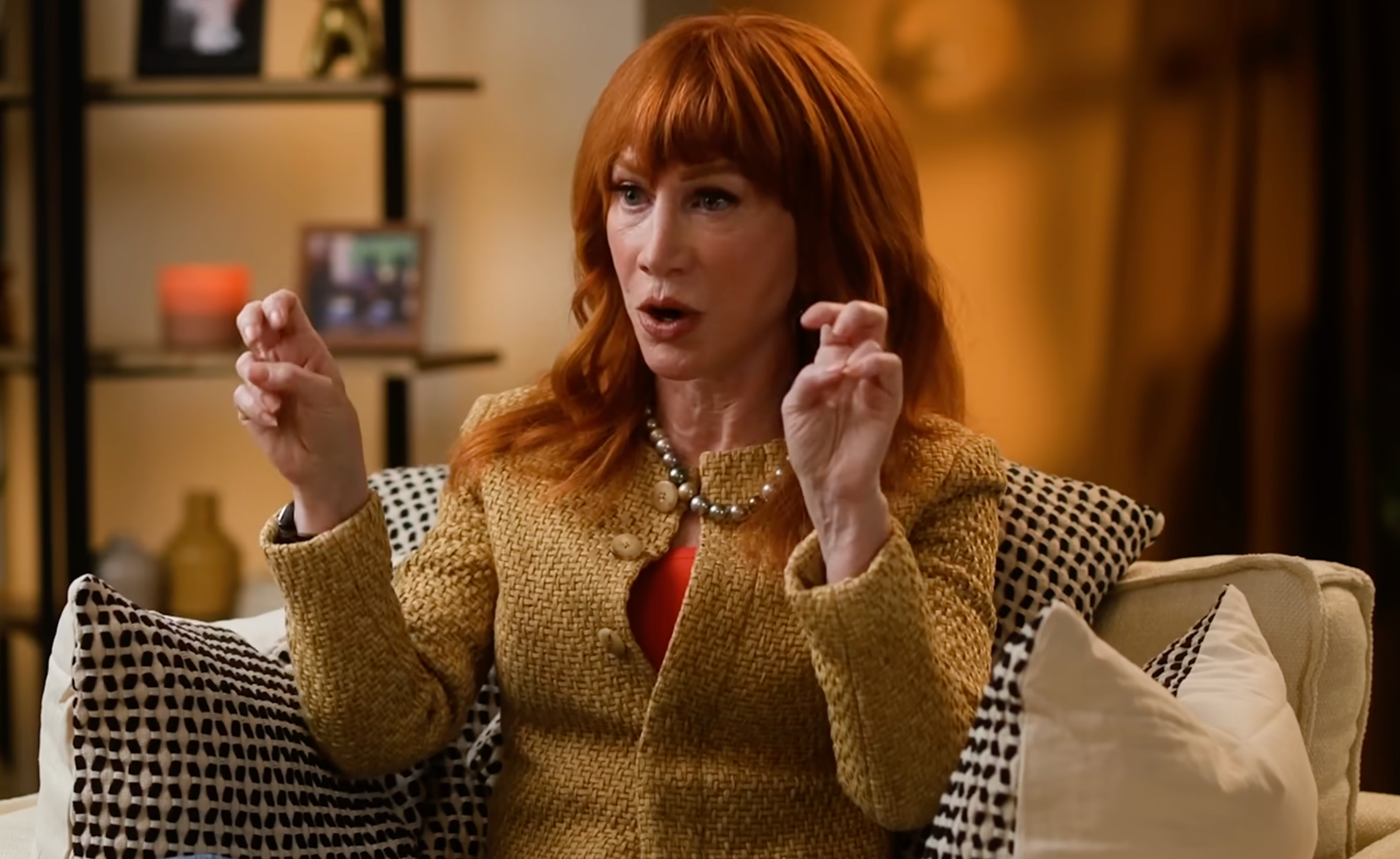 Kathy Griffin in an interview