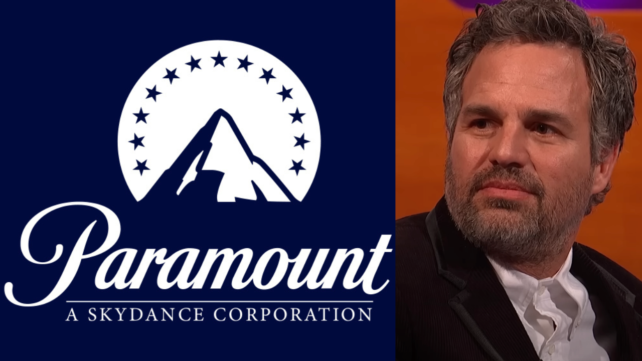 Paramount Mark Ruffalo Paramount logo and Mark Ruffalo