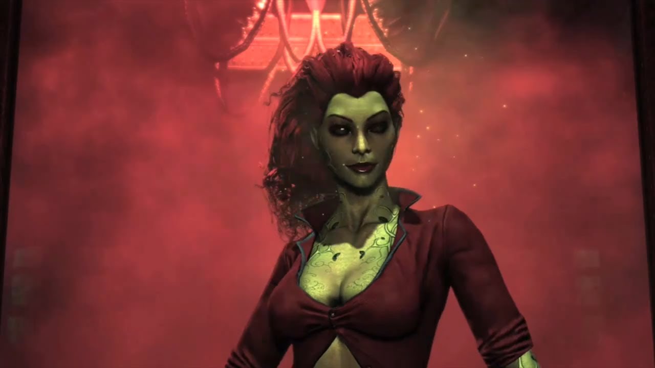 Poison Ivy in Arkham Asylum