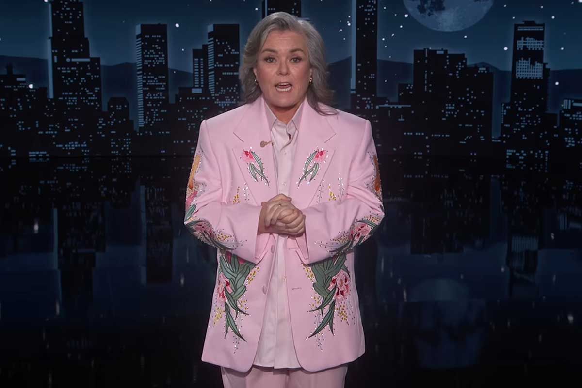 Rosie O'Donnell hosting Jimmy Kimmel Live!