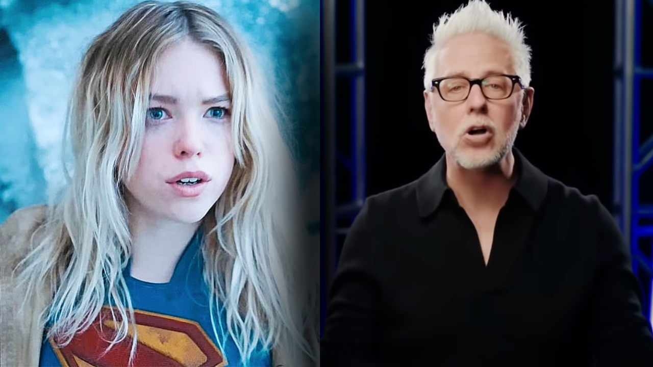 Supergirl and James Gunn