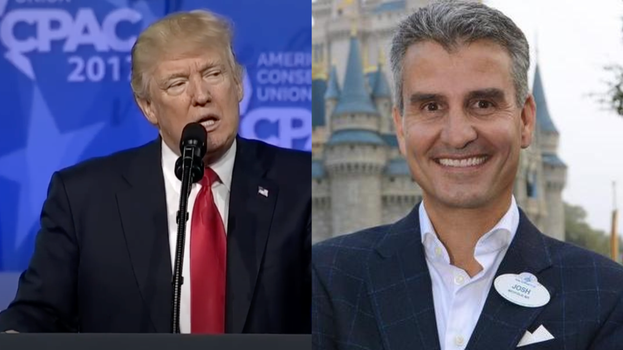 Donald Trump and Josh D'Amaro