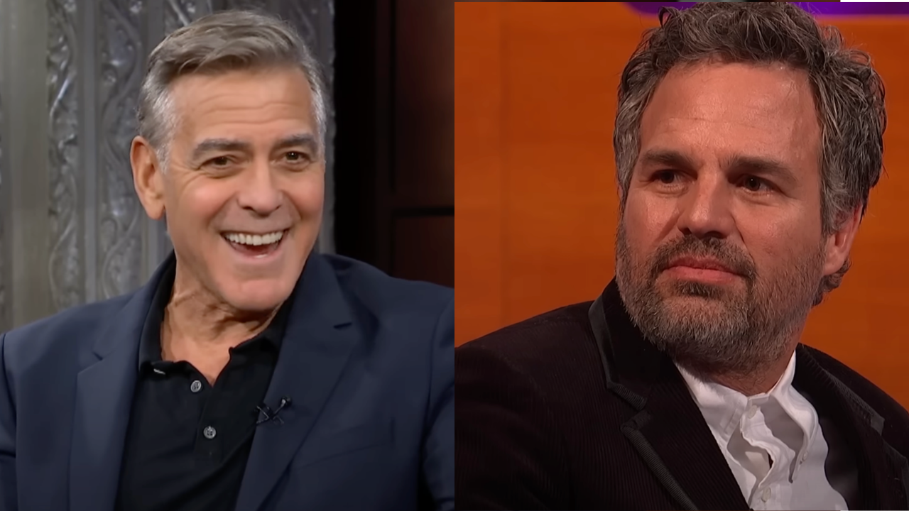 Clooney Ruffalo George Clooney and Mark Ruffalo