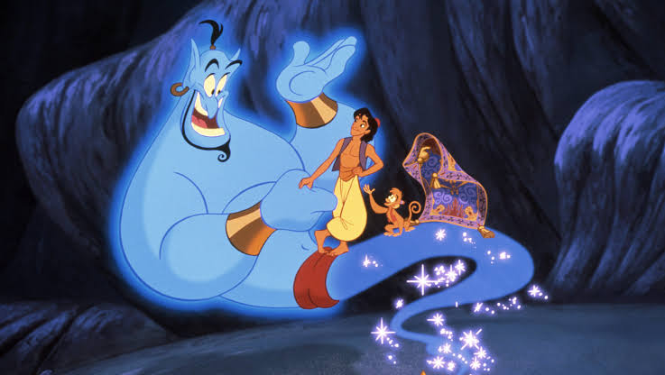 The Genie and Aladdin
