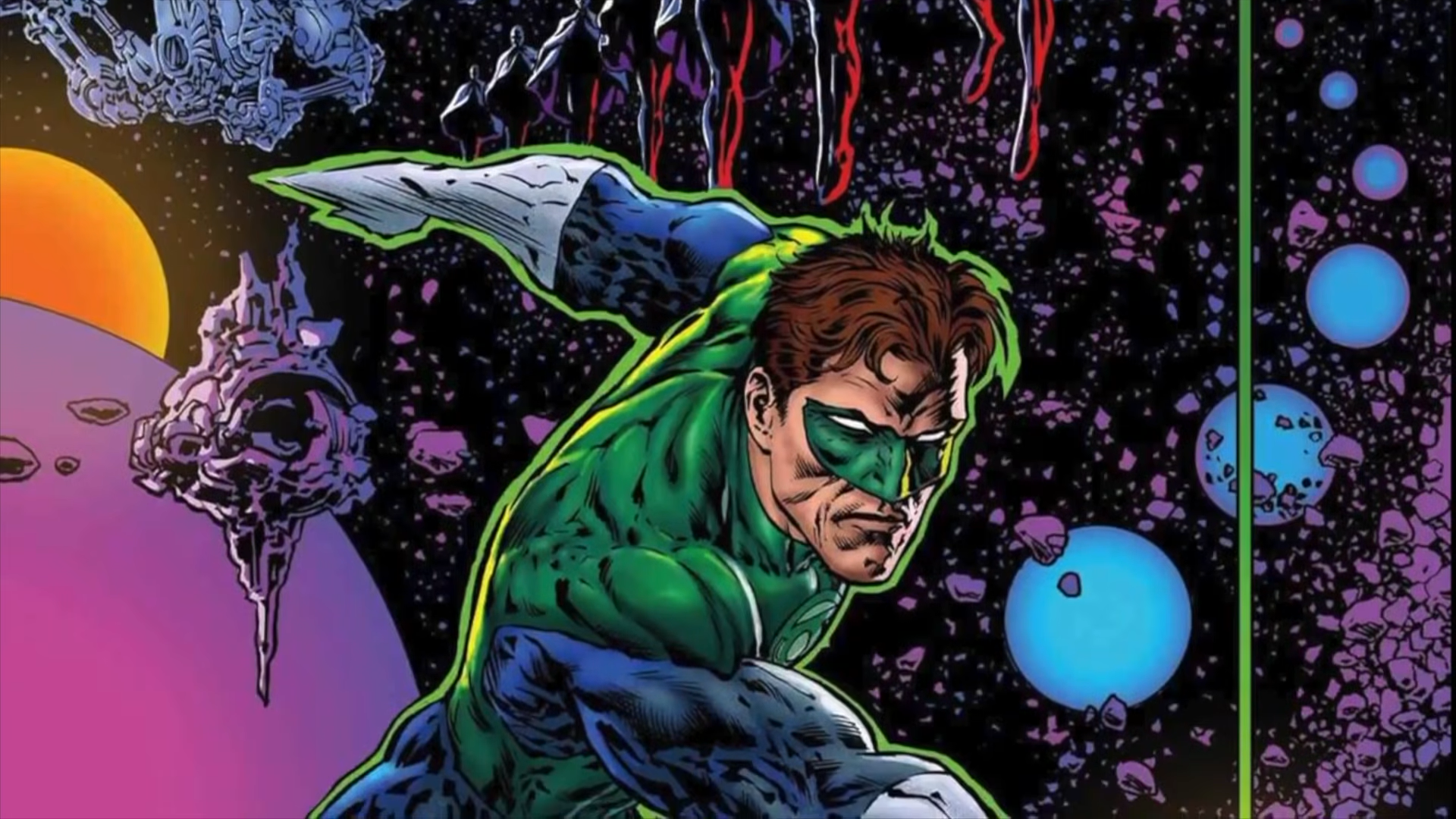 Hal Jordan in space
