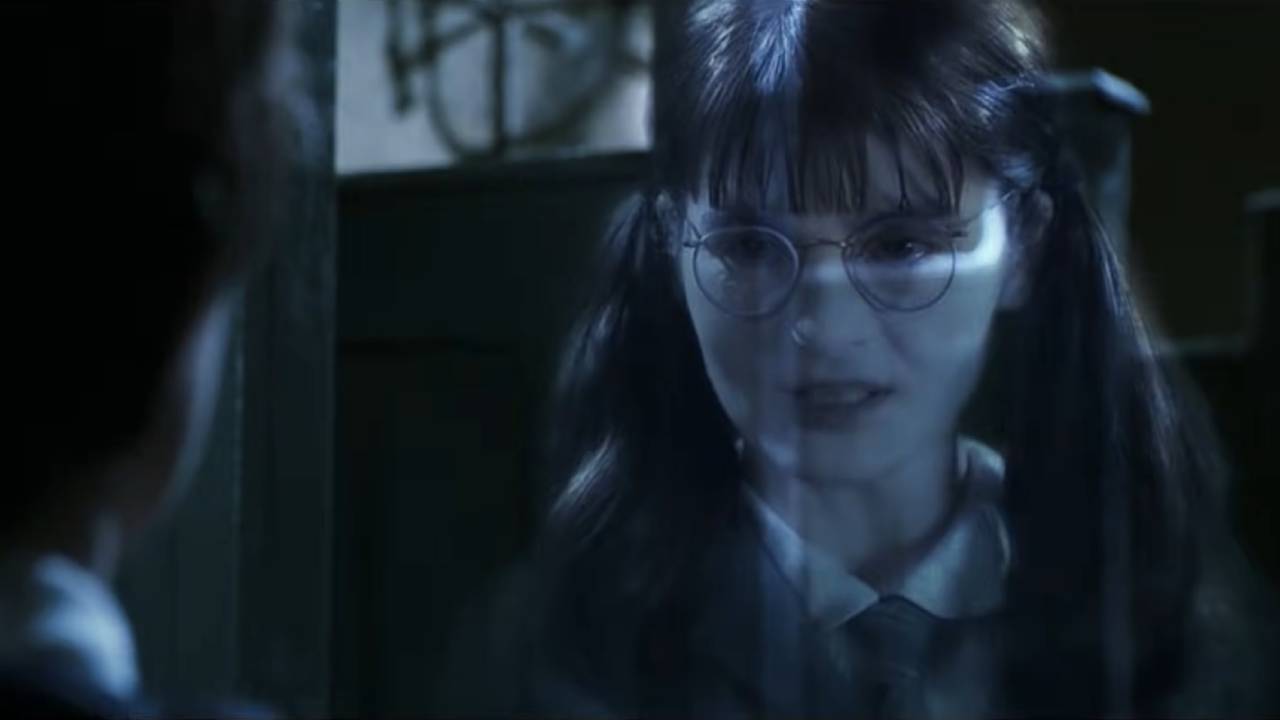 The ghost of a young girl