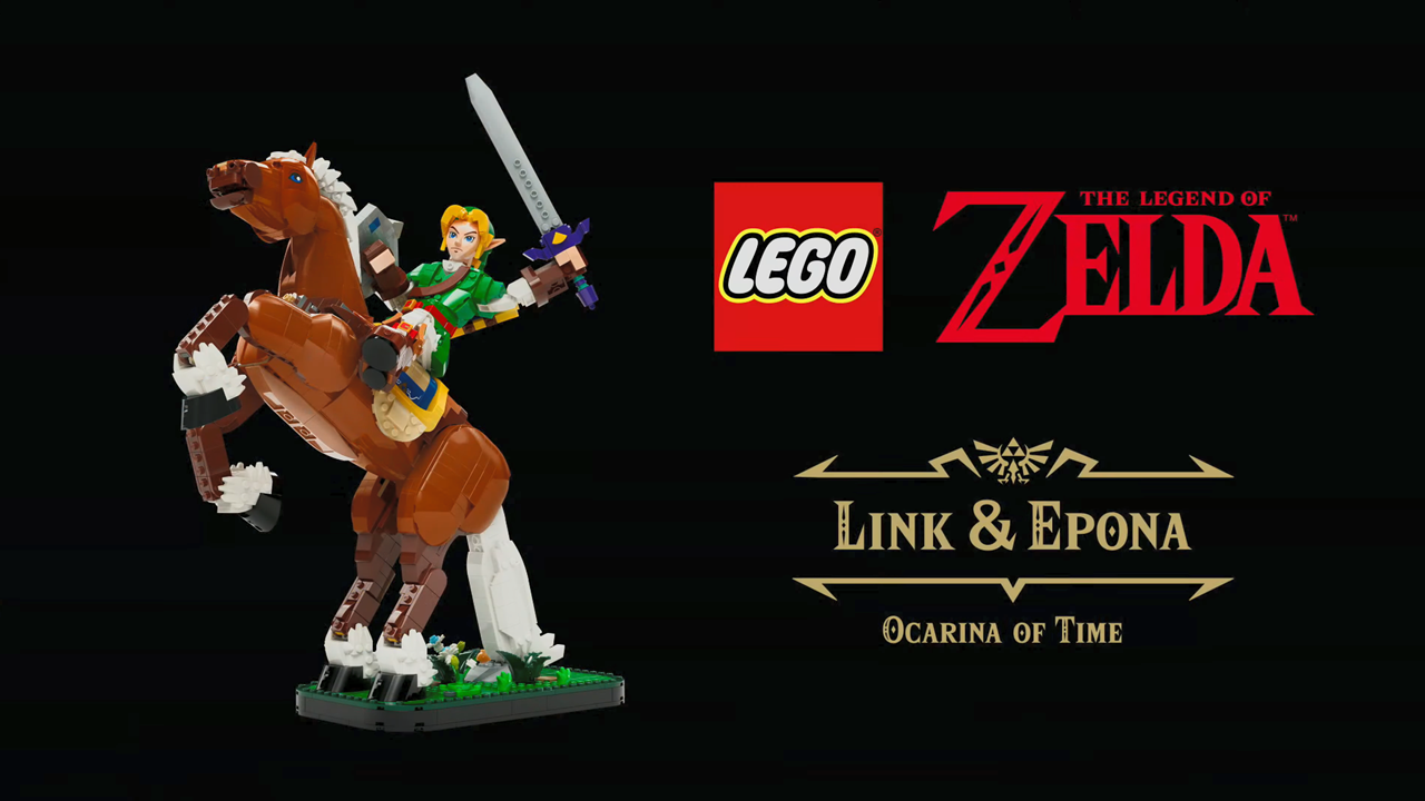 Link and Epona Lego