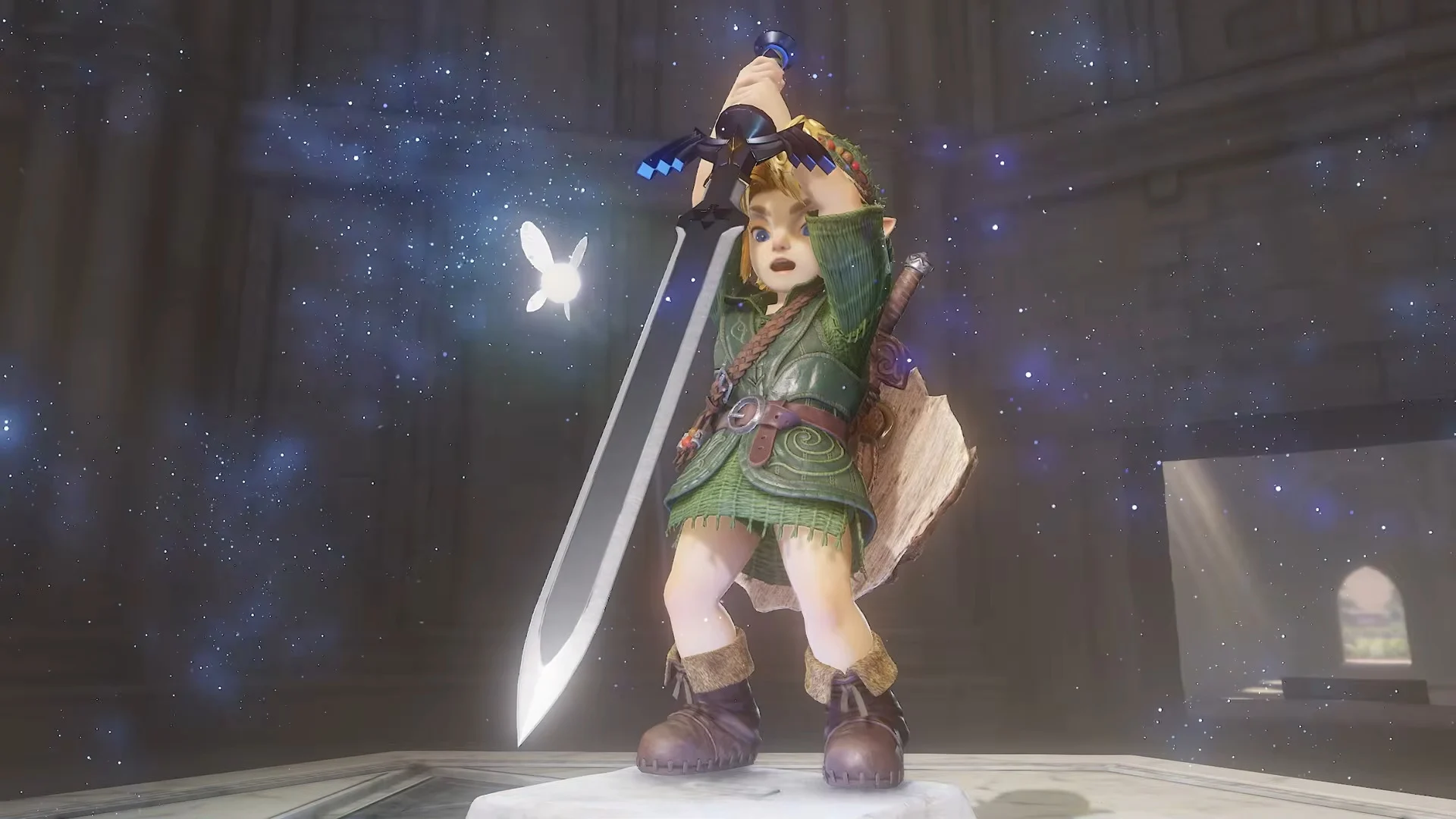 A scene from The Legend of Zelda Ocarina of Time Remake