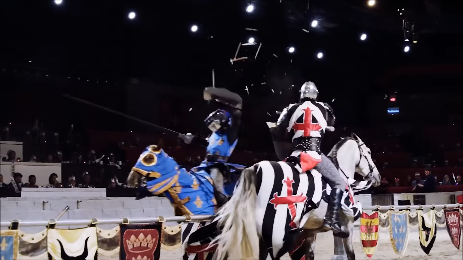 A jousting tournament 