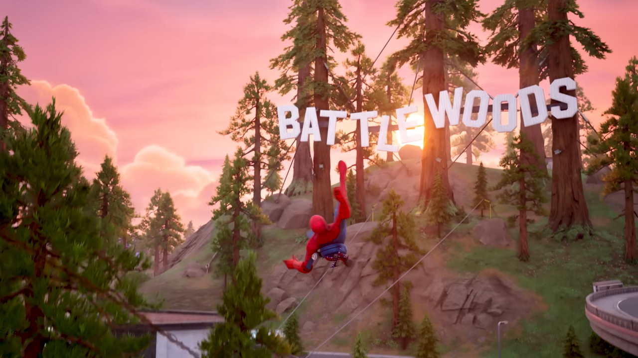Spider-Man in Fortnite