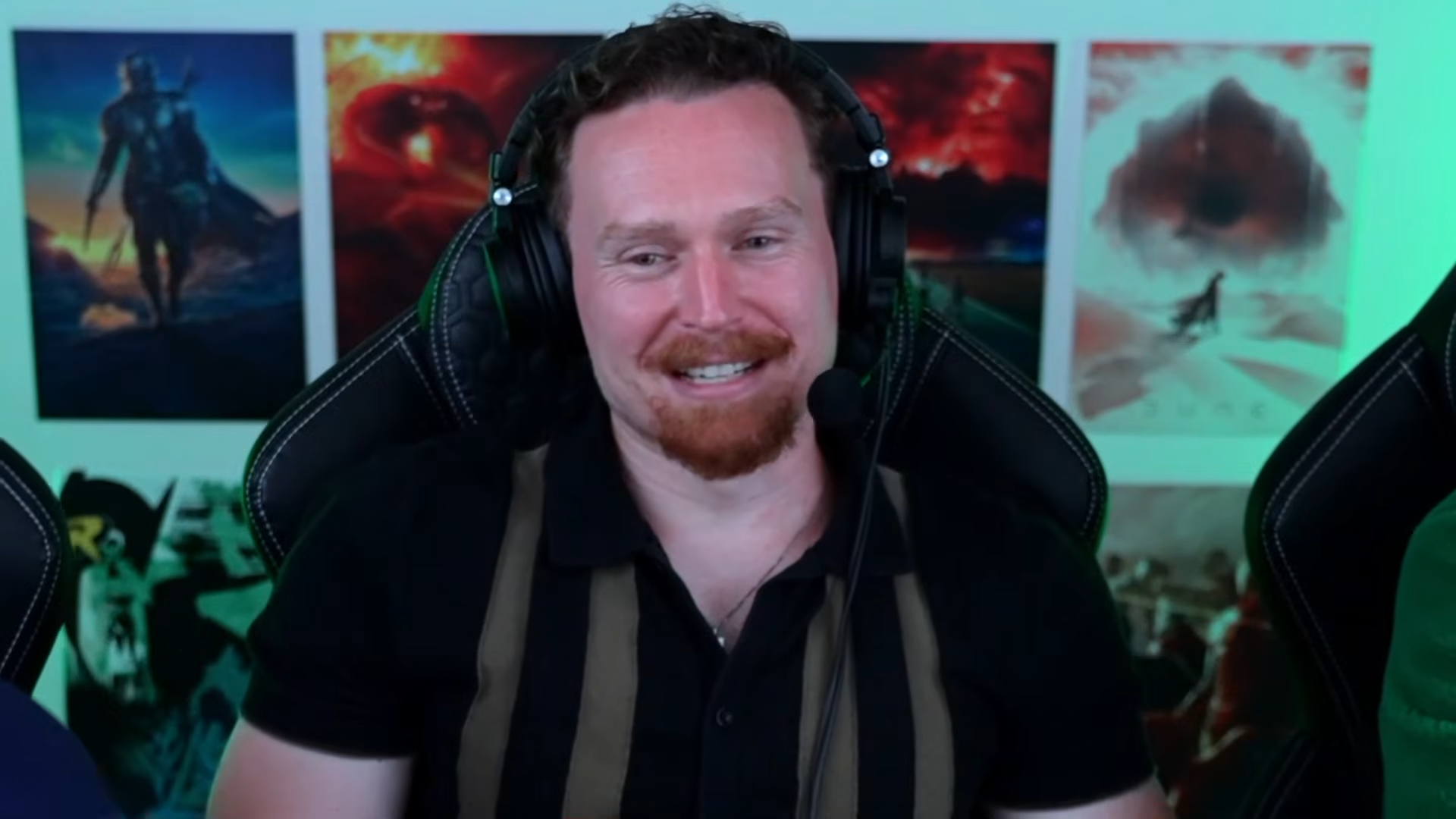 Coy Jandreau smiling into a webcam
