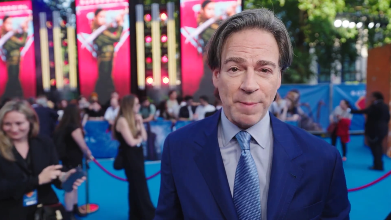 Peter Safran at a movie premiere