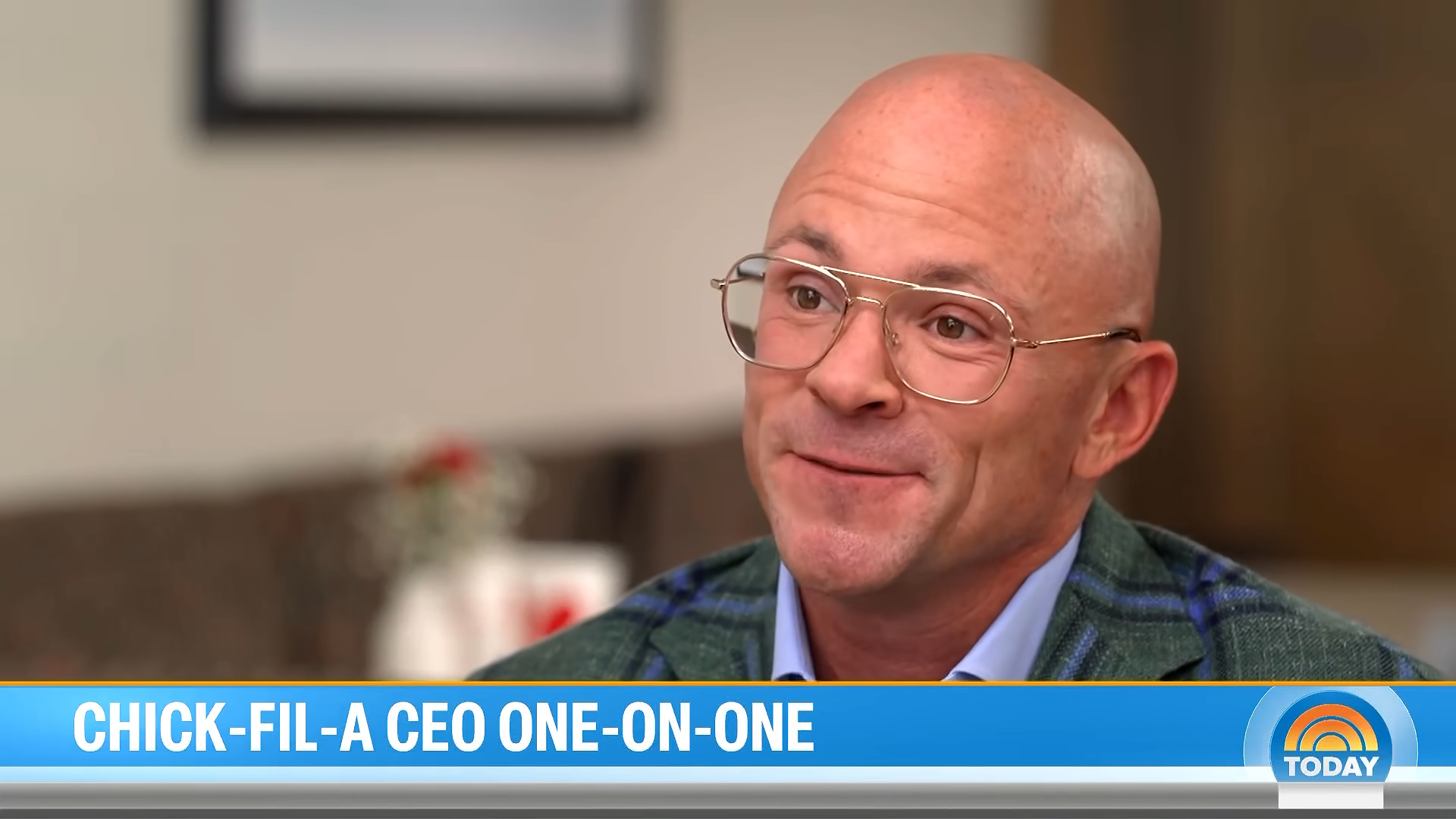 (239) Chick-fil-A CEO Talks Portion Sizes, Prices, Staying Family-Owned 00-03-24 Chick-fil-A CEO Andrew Cathy smiles