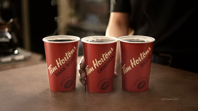 Three cups of coffee