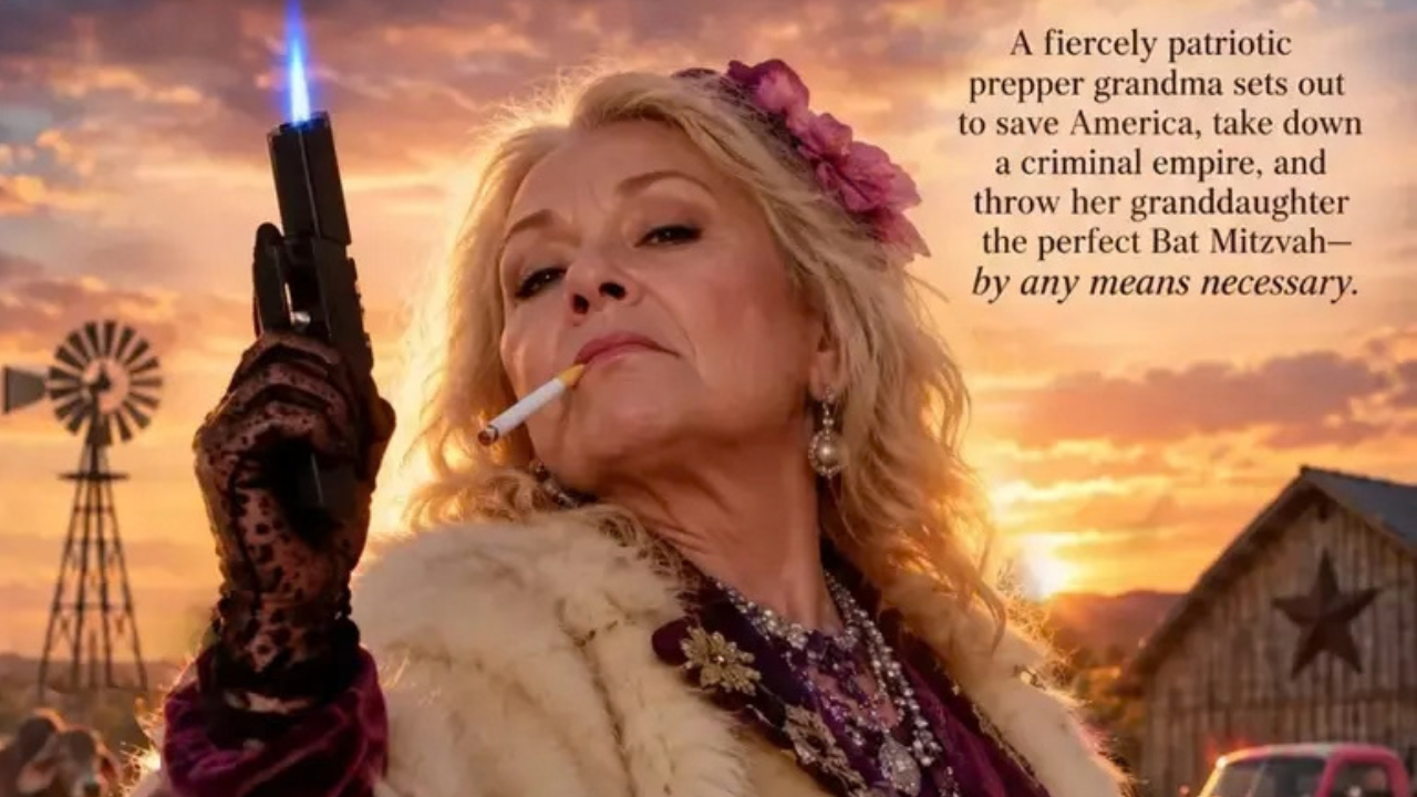 Roseanne MeeMaw 1 Roseanne in the poster for her new comedy Meemaw