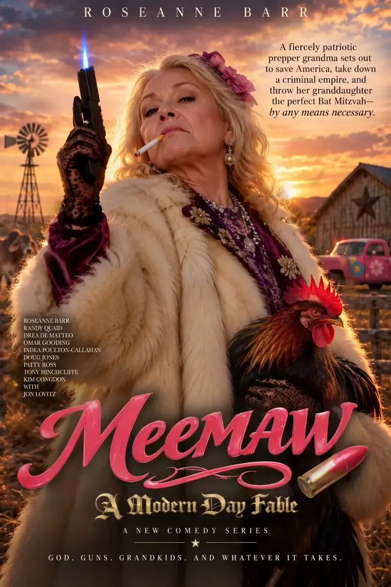 Roseanne in the poster for Meemaw