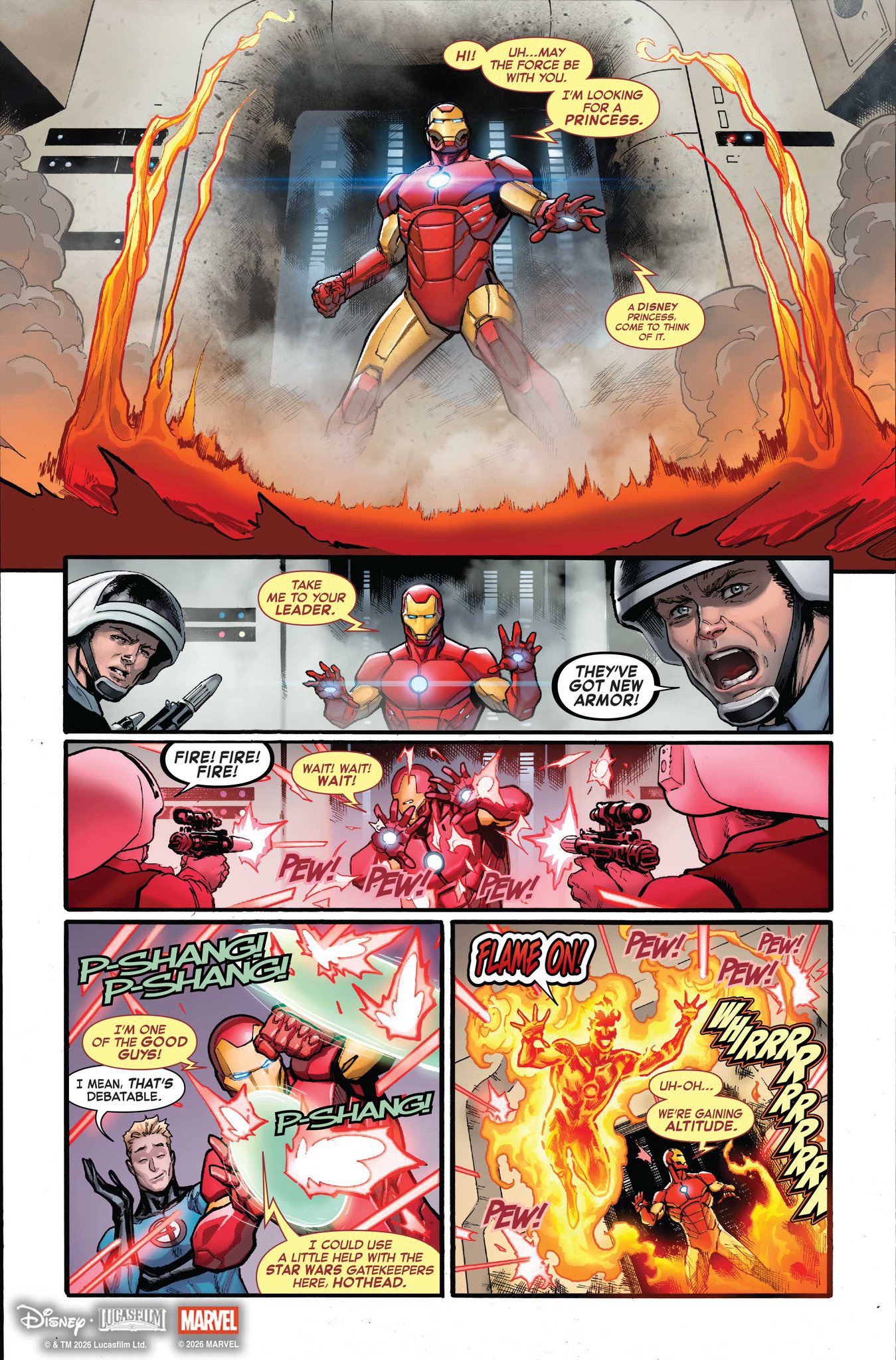 Iron Man vs Stormtroopers