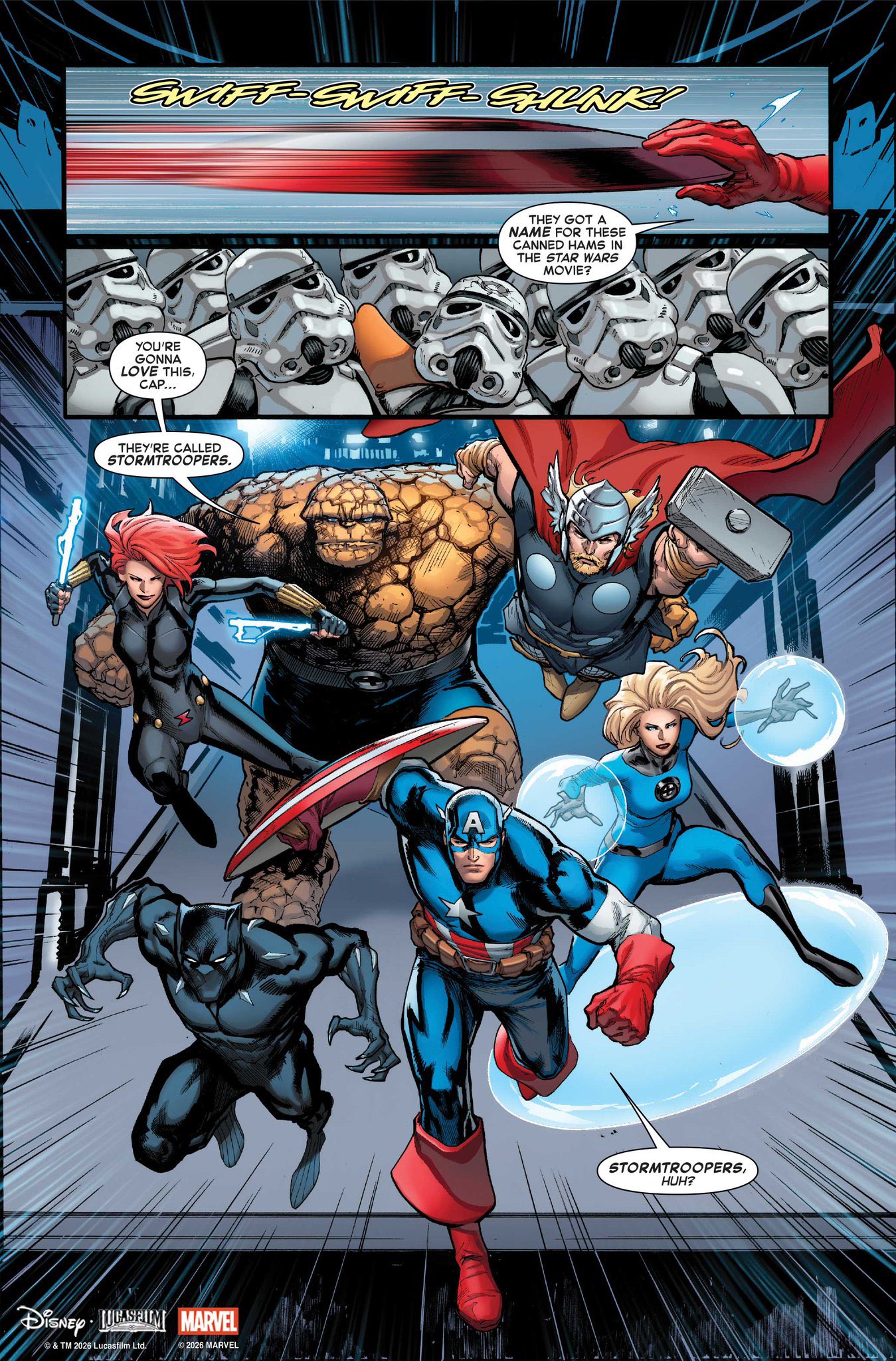 Avengers vs Stormtroopers