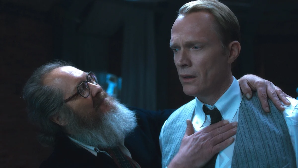Vision and Ultron as humans in VisionQuest