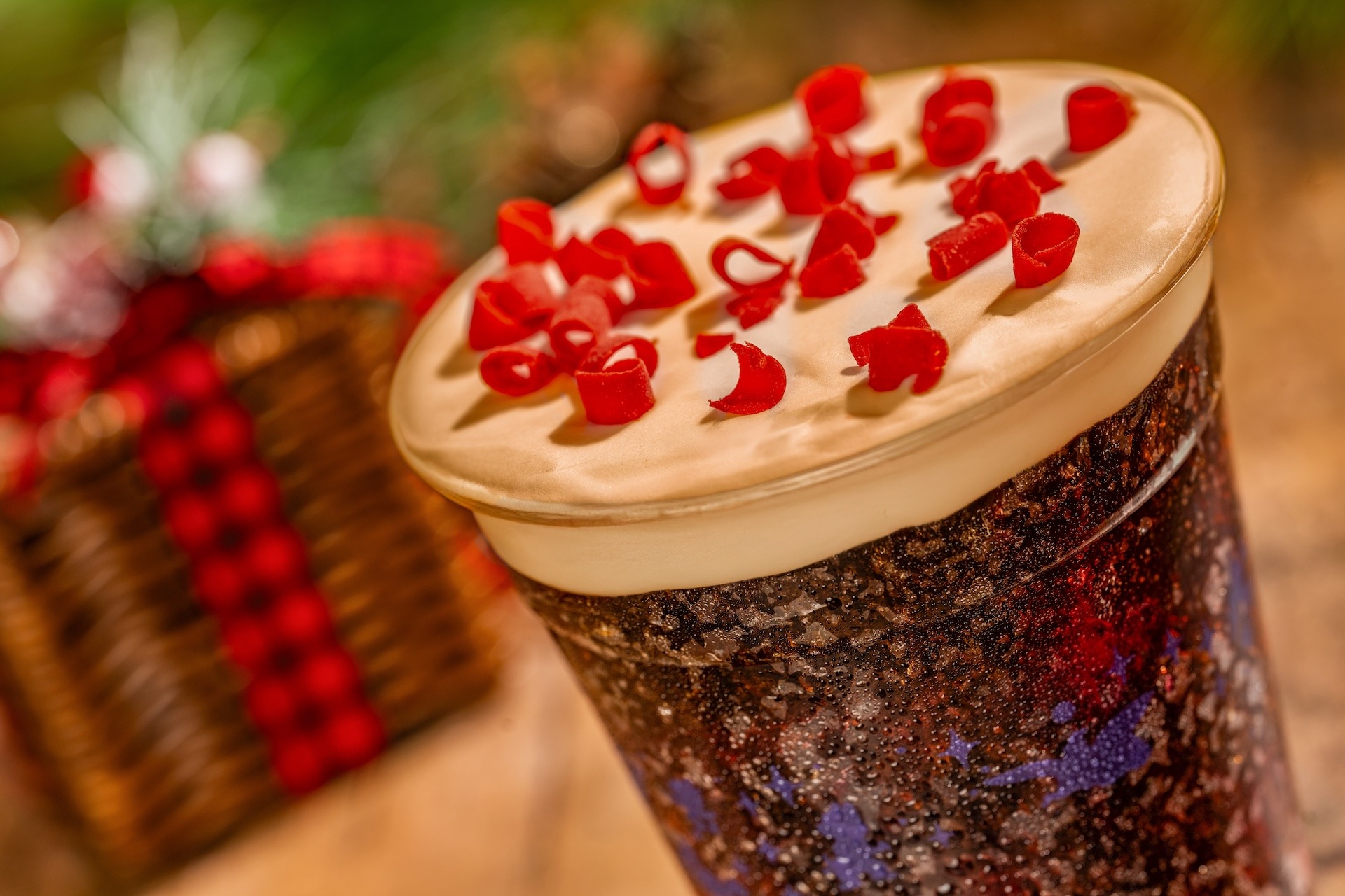 Peppermint Bark Cola Slushy