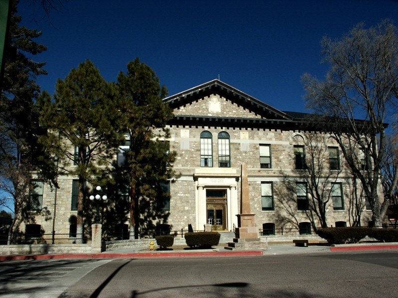 The federal courthouse in Santa Fe, New Mexico