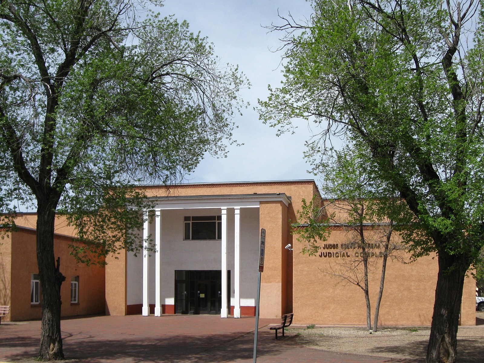 The Santa Fe judicial complex in New Mexico