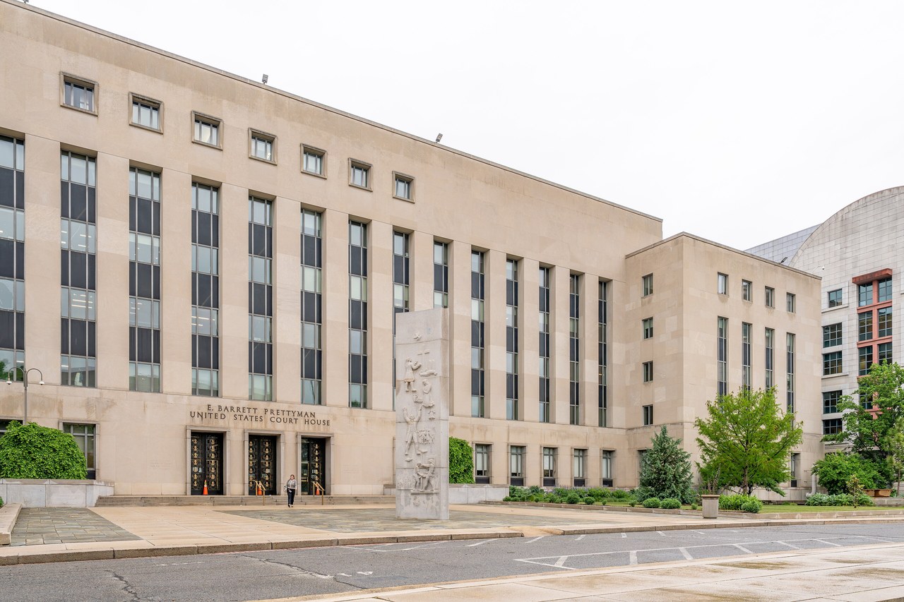 The E. Barrett Prettyman United States Courthouse in Washington, D.C.