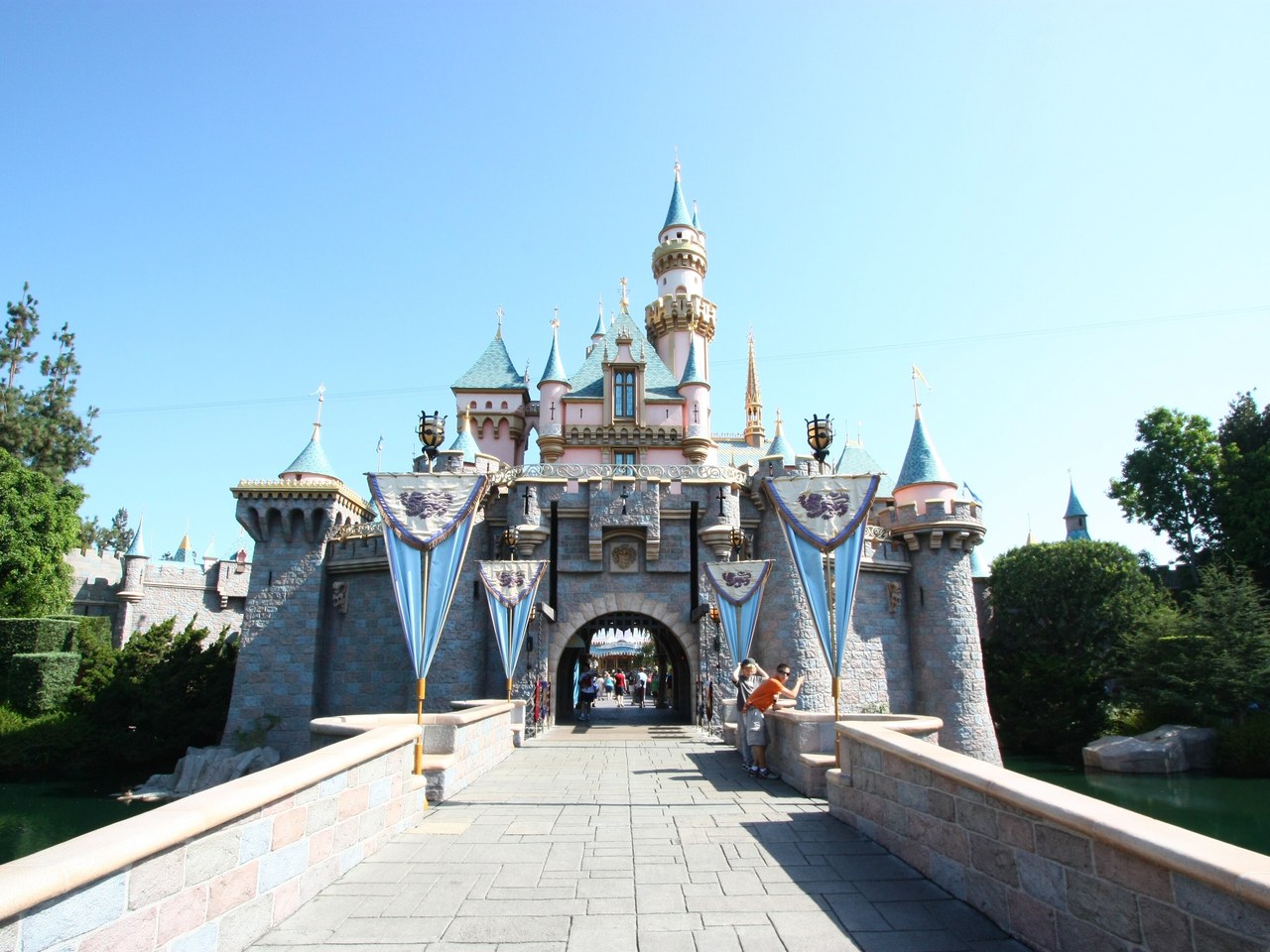 Sleeping Beauty Castle at Disneyland
