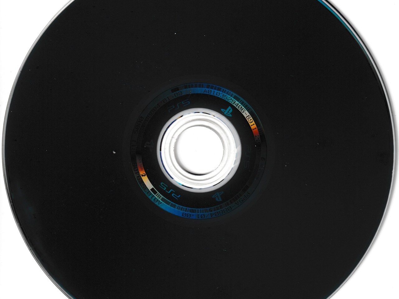 The back of a PS5 Ultra HD Blu-ray disc