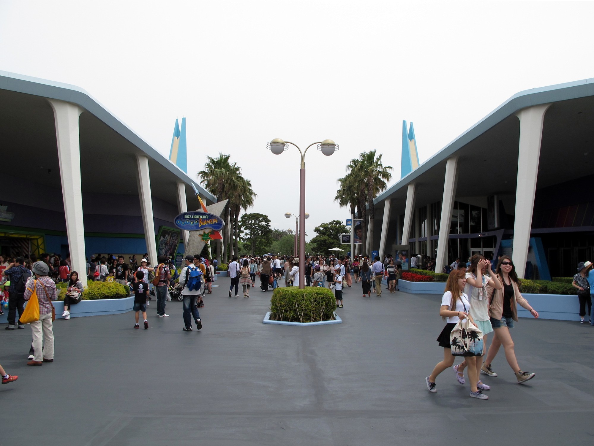 Tomorrowland at Tokyo Disneyland view