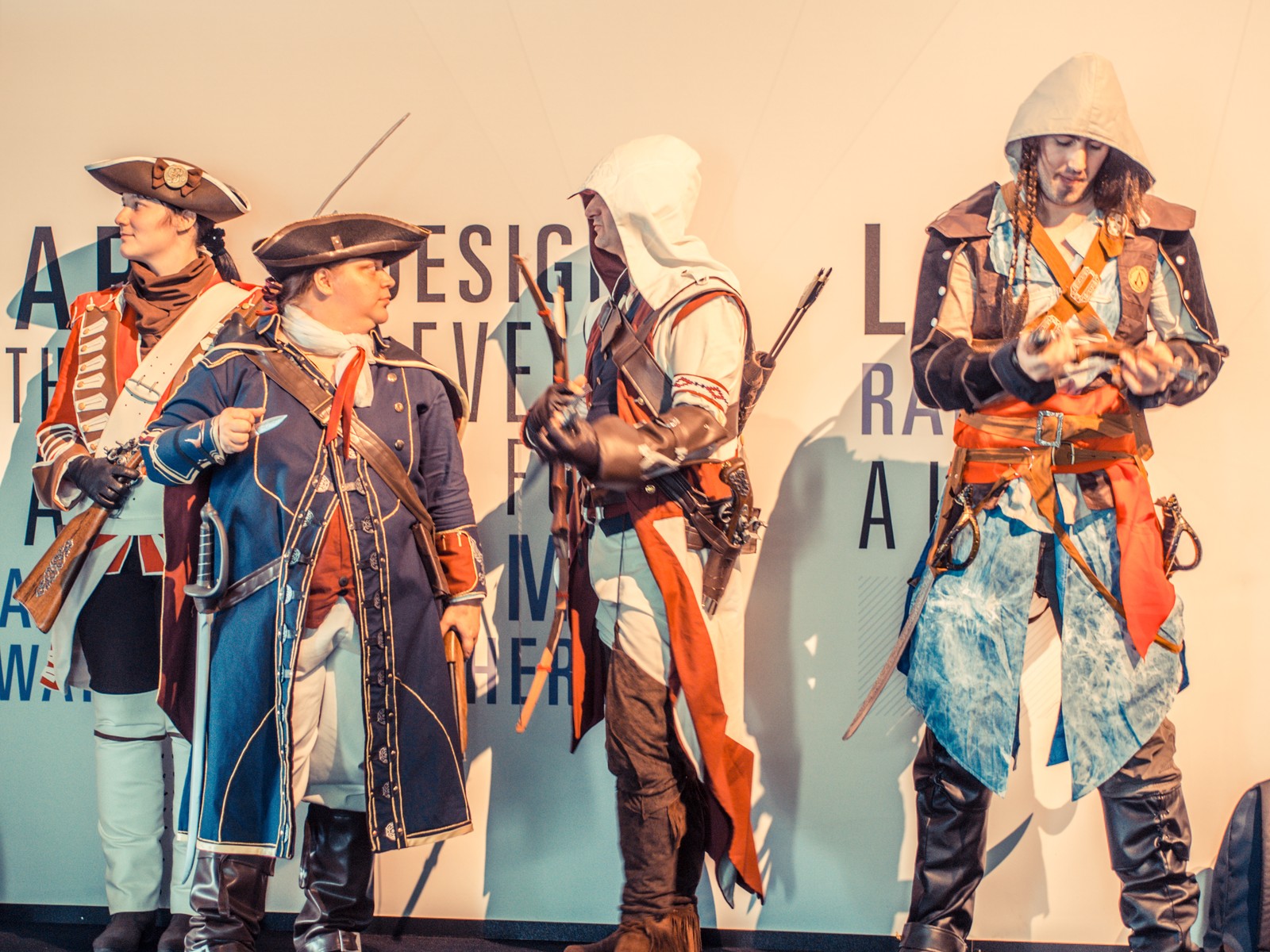 Assassin's Creed booth at Gamescom