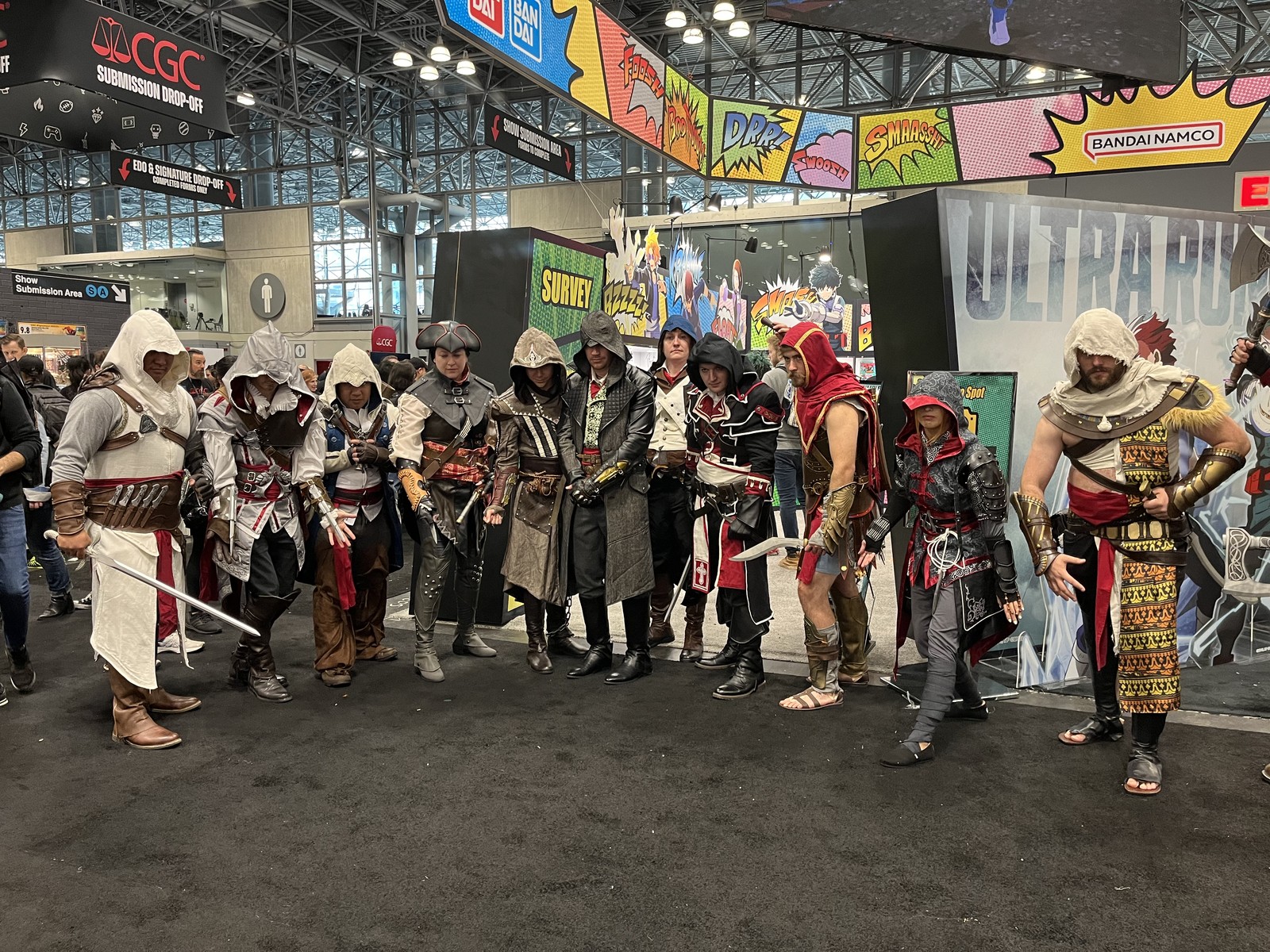 Assassin's Creed cosplay group